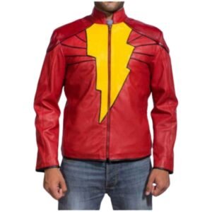 Captain-Marvel-Shazam-Leather-Jacket