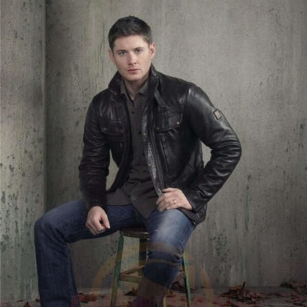 Supernatural-Dean-wenchester-brown-leather-jacket