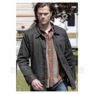 Supernatural-Sam-Winchester-Black-Cotton-Jacket-1