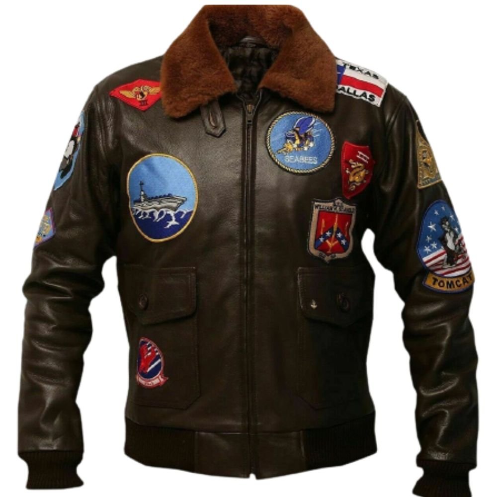 Tom Cruise Top Gun Aviator Jacket | Maverick Replica Bomber Jacket