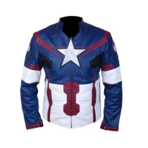 Captain-america-chris-evans-leather-jacket