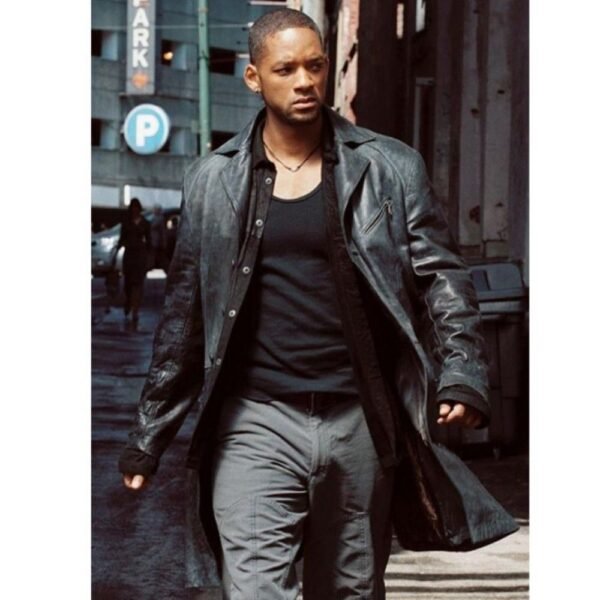 I-Robot-Will-Smith-black-Trench-leather-coat