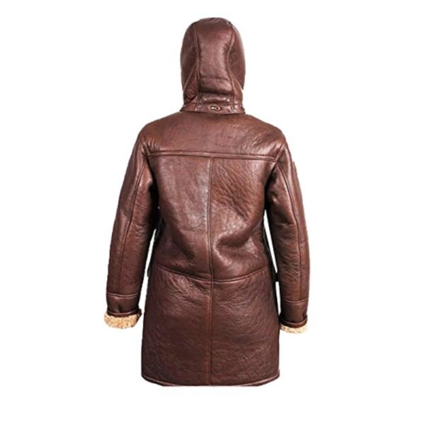 mid-length-aviator-brown-hooded-leather-duffle-coat