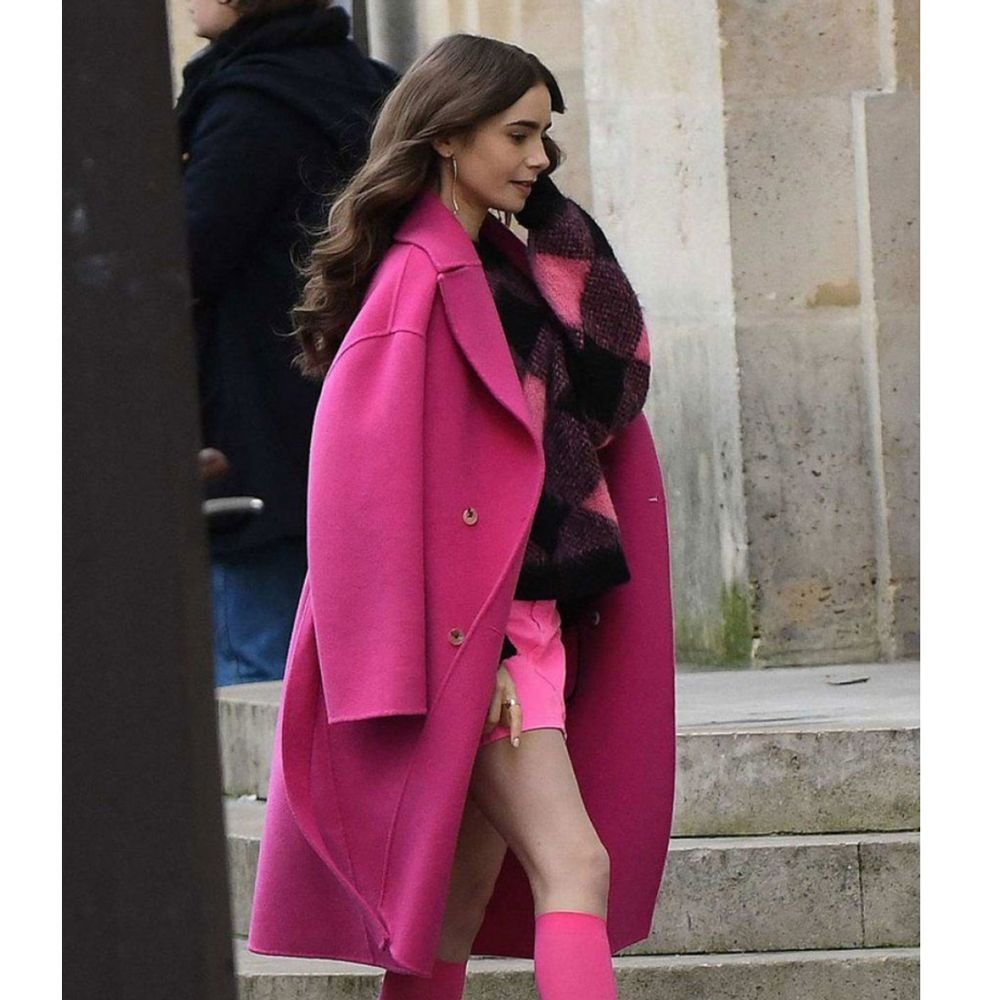 emily-in-paris-lily-collins-pink-long-coat-1