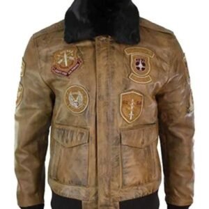 aviator-mens-fur-brown-bomber-jacket