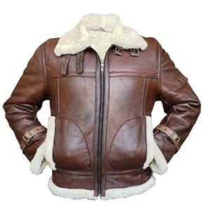 raf-b3-aviator-shearling-brown-bomber-jacket
