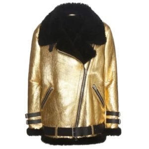 womens-golden-shearling-jacket
