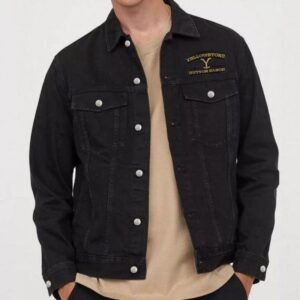dutton-ranch-yellowstone-denim-black-jacket