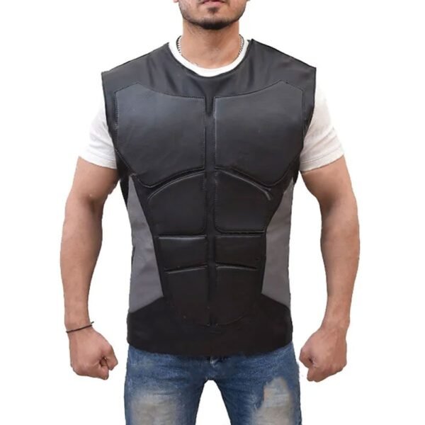 mens-slimfit-black-and-grey-vest