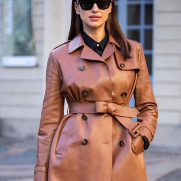 irina-shayk-leather-trench-coat
