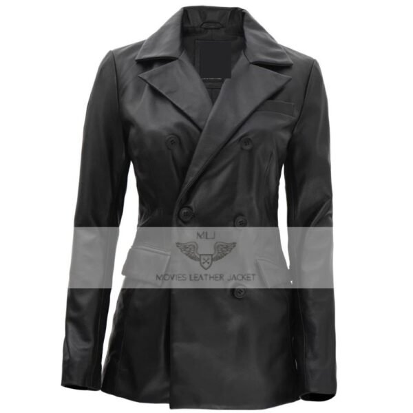 women-double-breasted-black-leather-blazer