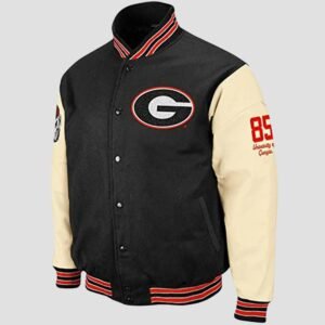 georgia-bulldog-black-jacket