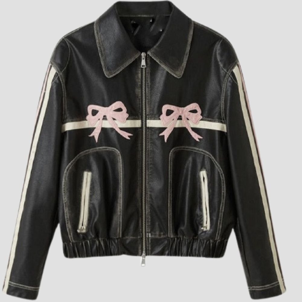 pink-ribbon-leather-jacket