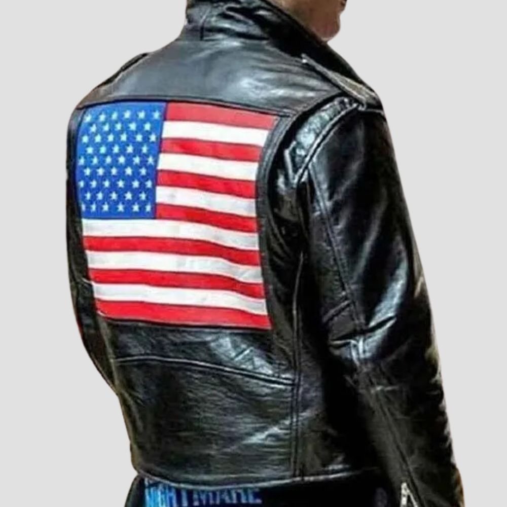 us-flag-black-leather-jacket
