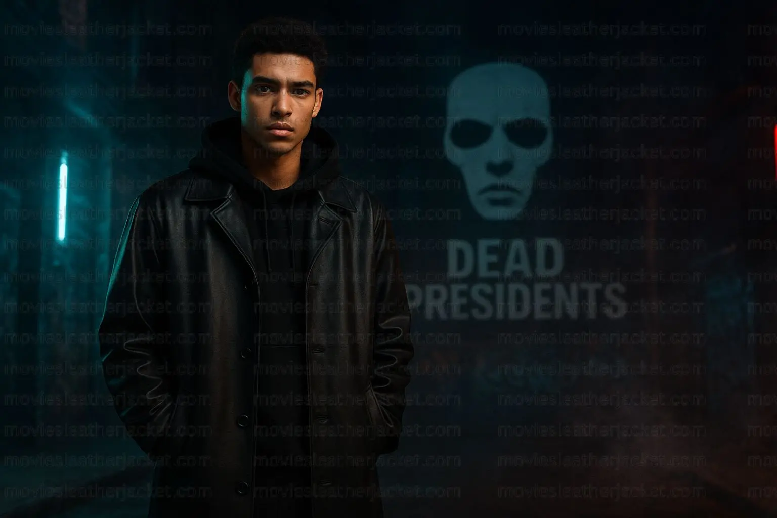 dead-presidents-costumes-banner-black-leather-jacket-coat-and-hoodie-with-cinematic-urban-street-style.webp