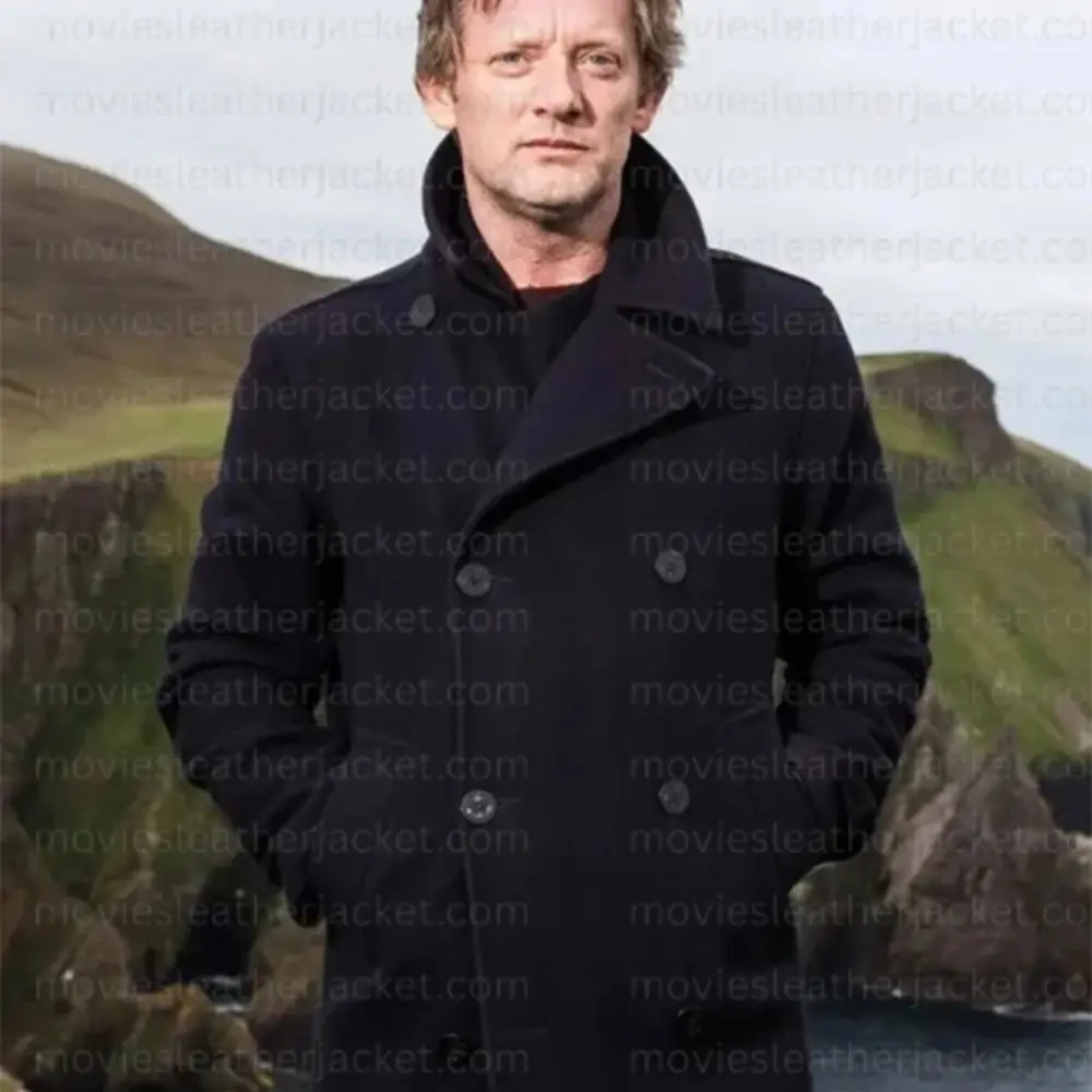 di-jimmy-perez-peacoat - Movies Leather Jacket